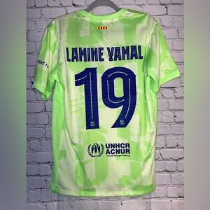 Lamine Yamal Barcelona 24/25 Third
Jersey New with Tags